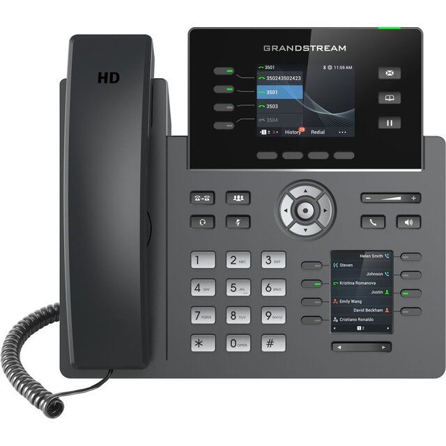 Телефон IP Grandstream GRP-2614, черный