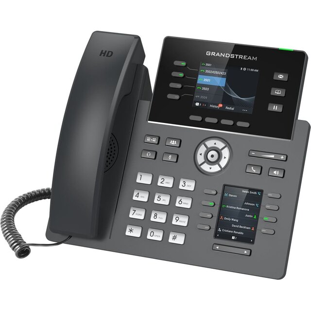 Телефон IP Grandstream GRP-2614, черный