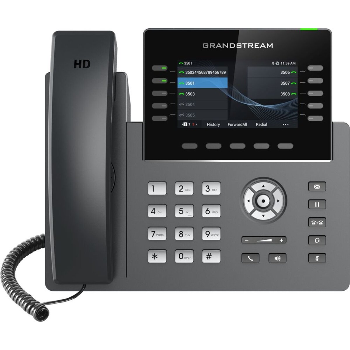 Телефон IP Grandstream GRP-2615, черный