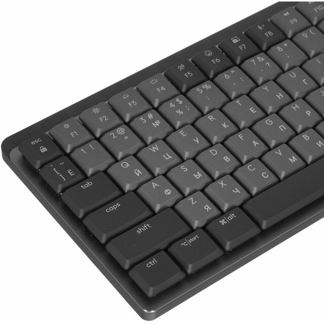 Клавиатура Logitech MX Mechanical механическая, черный 