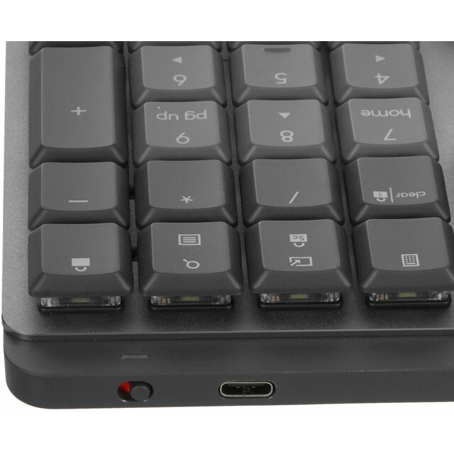Клавиатура Logitech MX Mechanical механическая, черный 