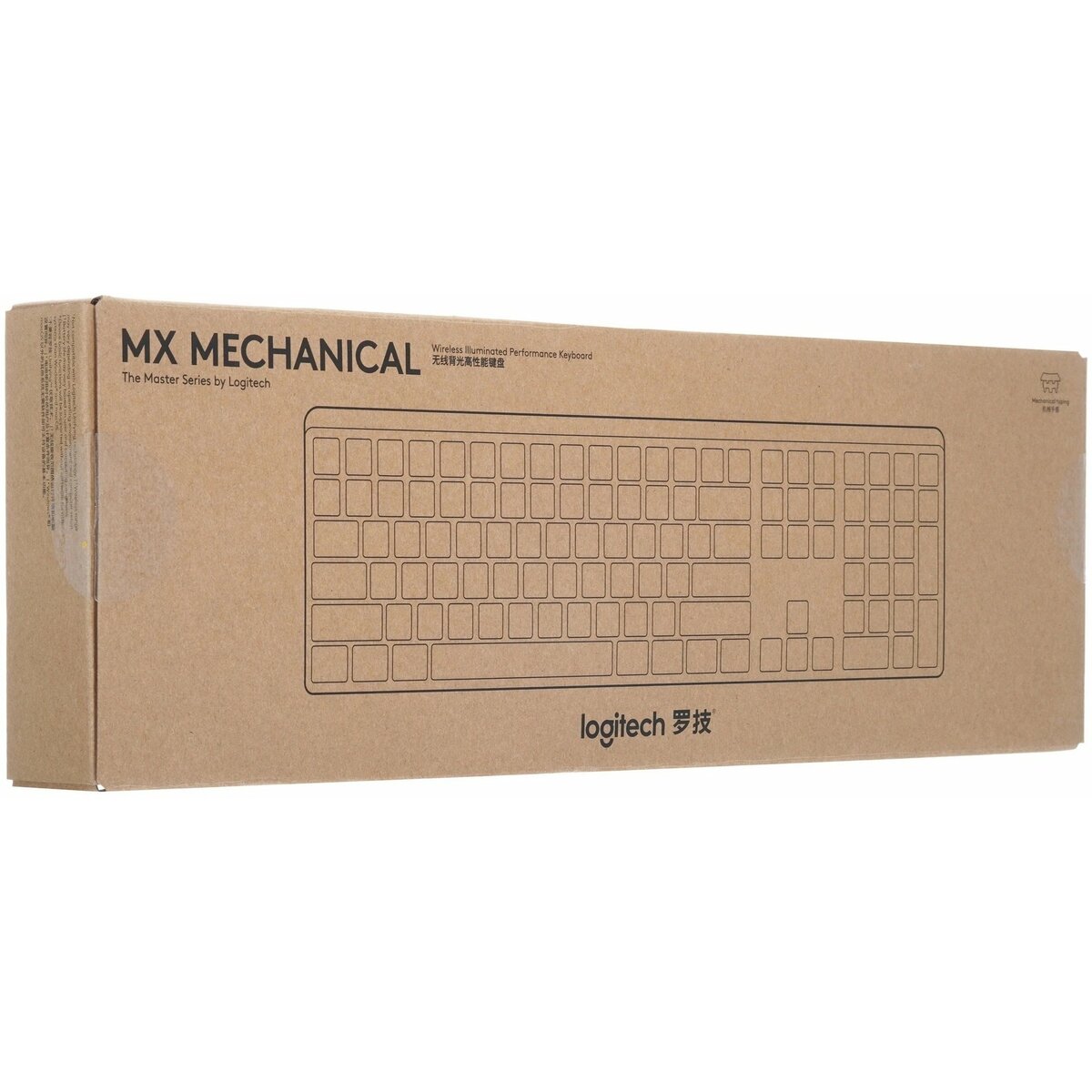 Клавиатура Logitech MX Mechanical механическая, черный 