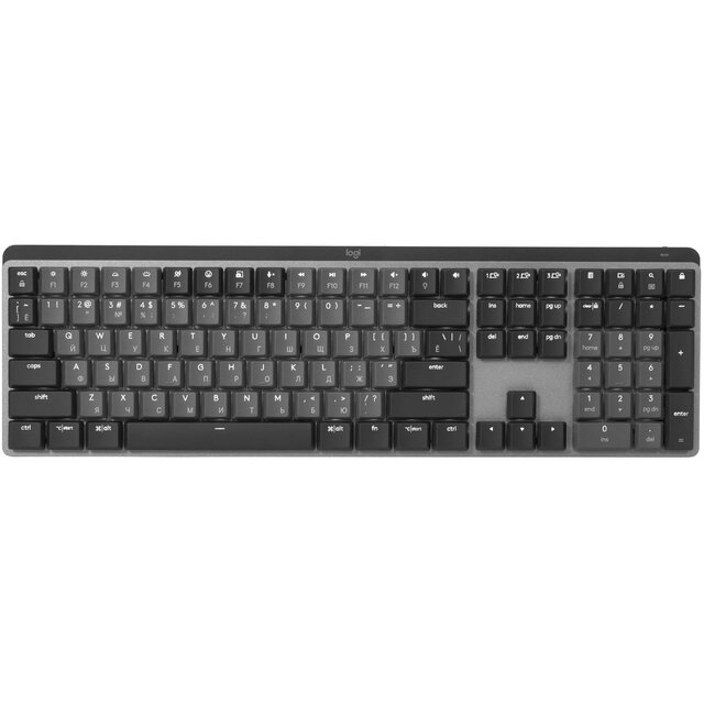 Клавиатура Logitech MX Mechanical механическая, черный 