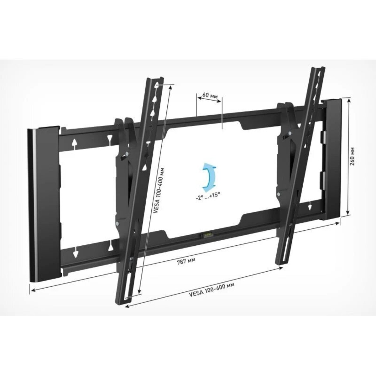 Кронштейн для телевизора Holder LCD-T6920-B, черный