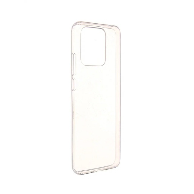 Чехол-накладка Borasco Silicone Case для смартфона Xiaomi Redmi 10С (Цвет: Clear)