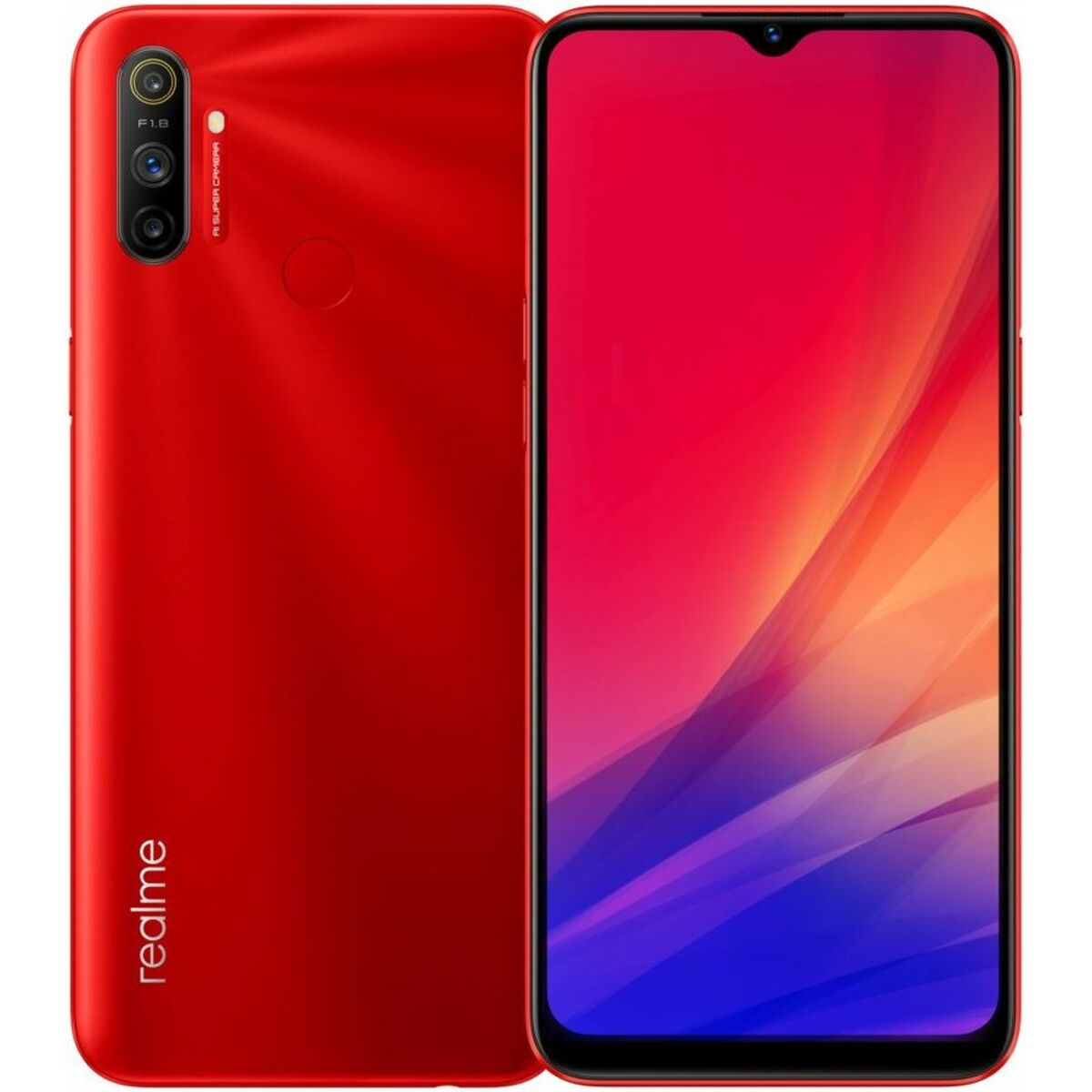 Смартфон realme C3 3 / 32Gb RU (Цвет: Blazing Red)