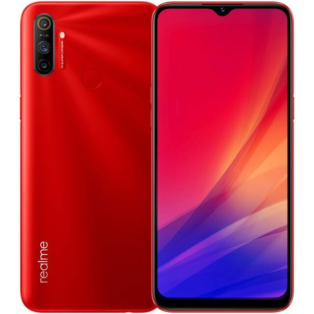 Смартфон realme C3 3 / 32Gb RU (Цвет: Blazing Red)