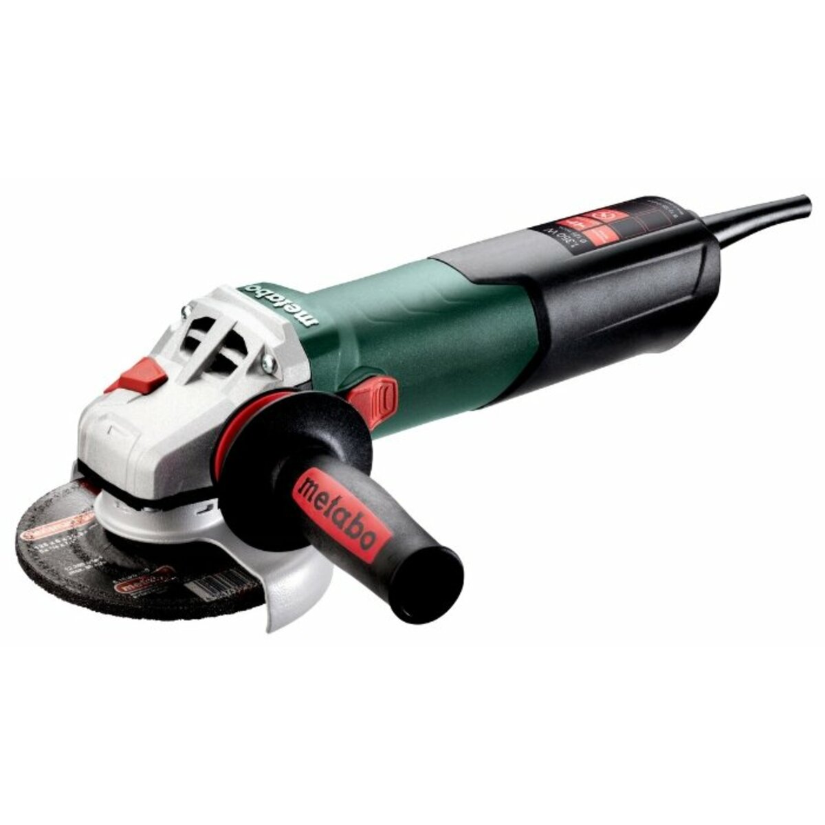 Углошлифовальная машина Metabo W 13-125 Quick (Цвет: Green)