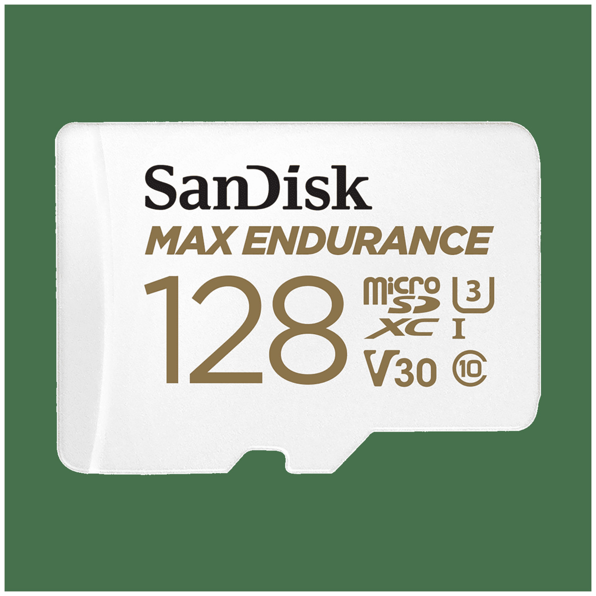 Карта памяти SanDisk Max Endurance microSDXC 128Gb, белый