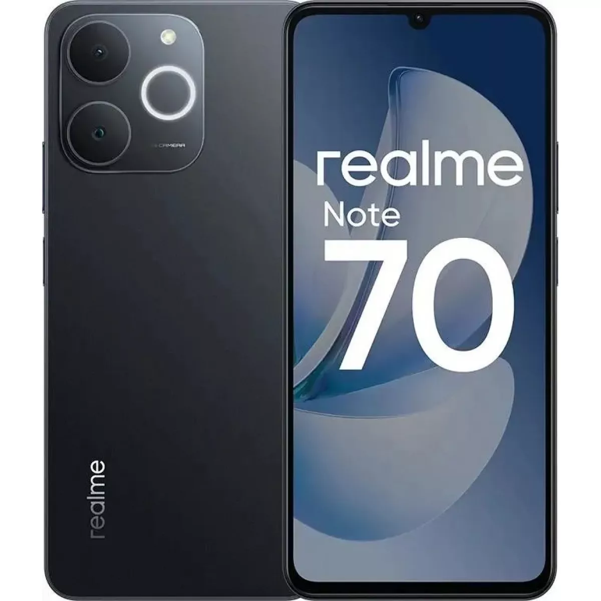 Смартфон realme Note 70 6/128Gb, черный