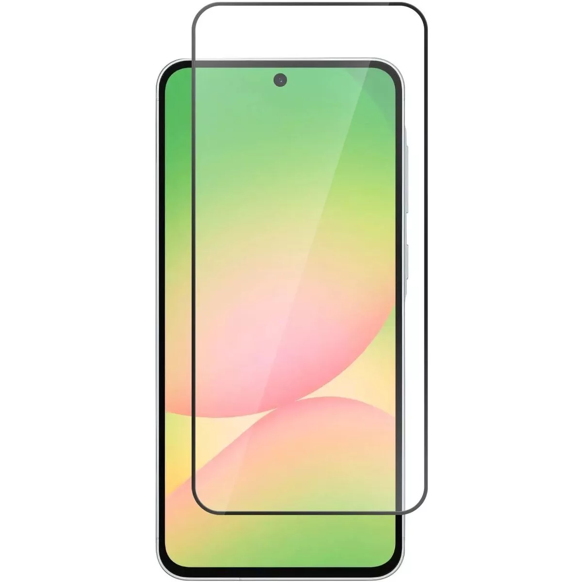 Защитное стекло Borasco Full Glue для смартфона Samsung Galaxy A37/A57, черный
