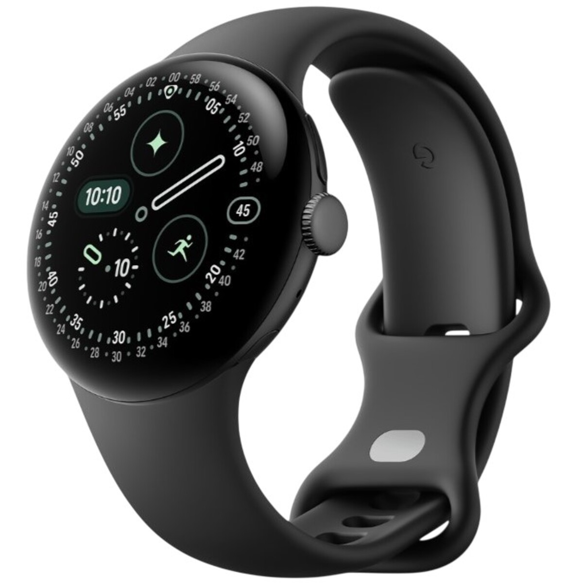 Умные часы Google Pixel Watch 4 45mm (Цвет: Matte Black / Obsidian)