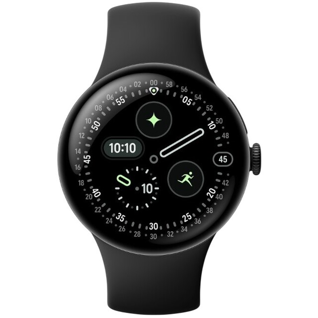 Умные часы Google Pixel Watch 4 45mm (Цвет: Matte Black / Obsidian)