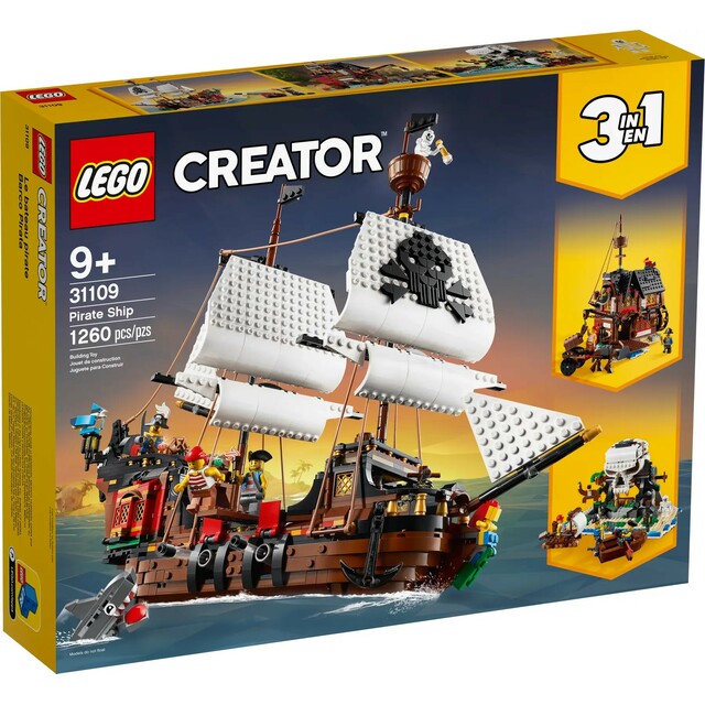 Конструктор LEGO Creator 31109 Пиратский корабль