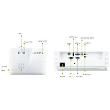 Проектор Acer S1386WH (Цвет: White)
