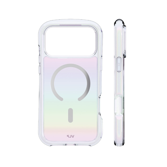 Чехол-накладка VLP Bubble Case with MagSafe для Apple iPhone 18 Pro, перламутровый Чехол-накладка VLP Bubble Case with MagSafe для Apple iPhone 18 Pro, перламутровый