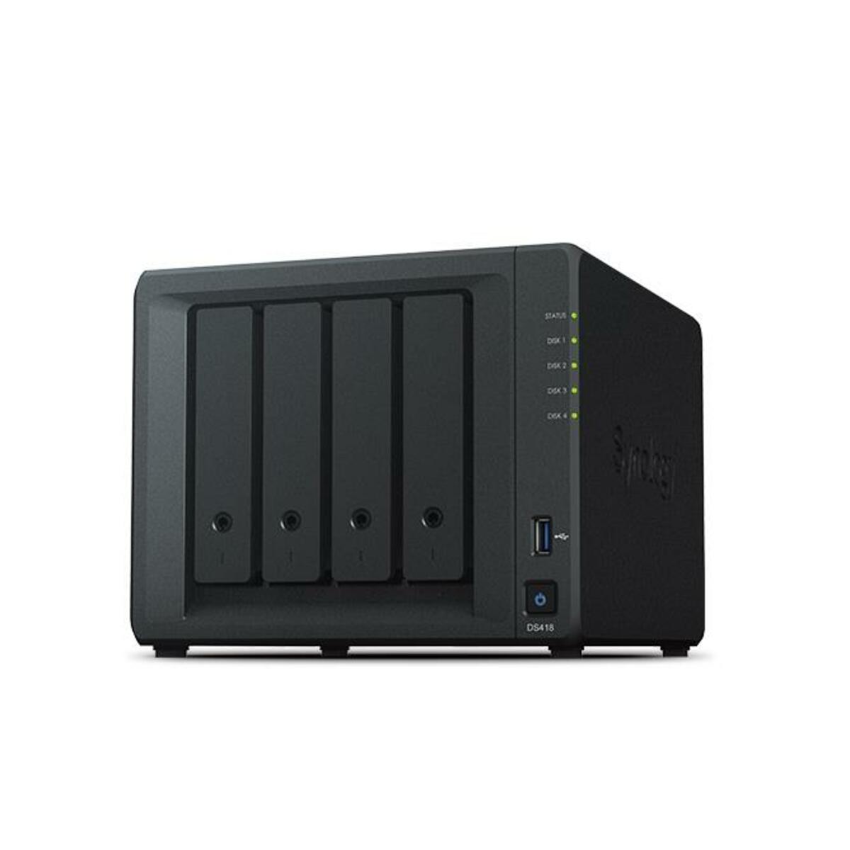 Сетевой накопитель NAS Synology DS418 без HDD