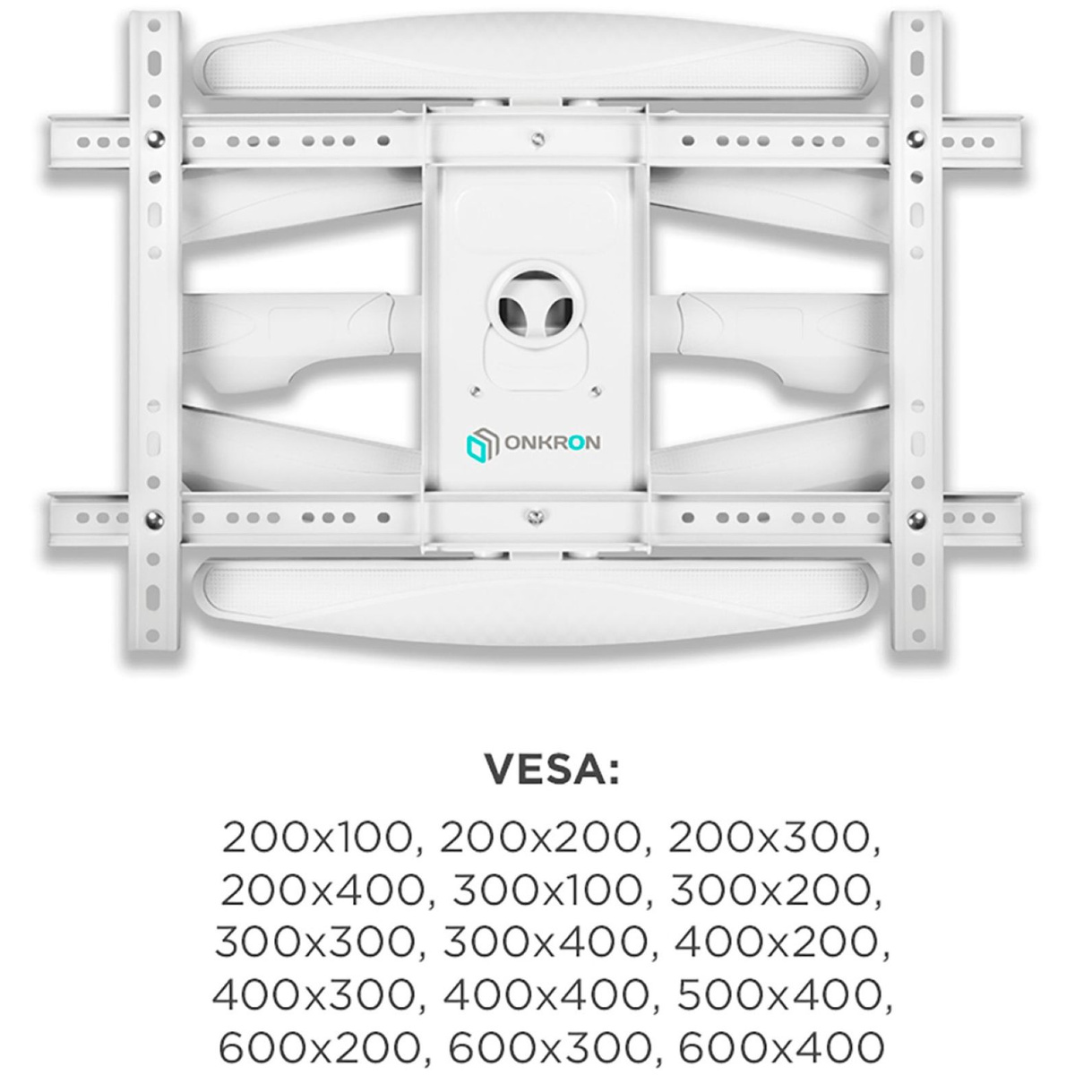Кронштейн для телевизора Onkron M6L, белый