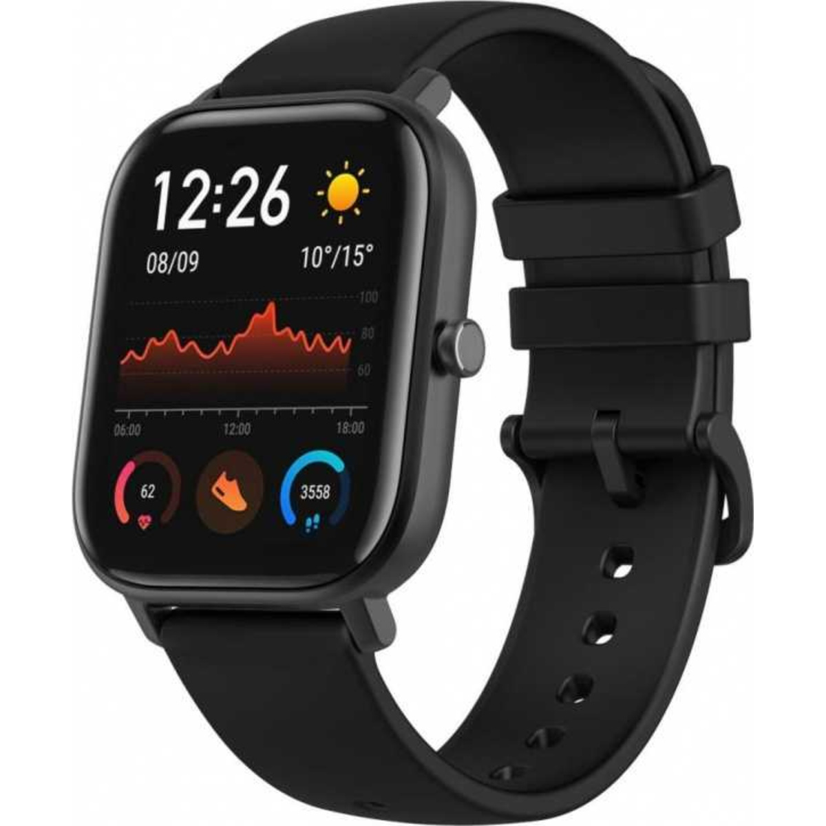 Умные часы Amazfit GTS (Цвет: Obsidian Black)