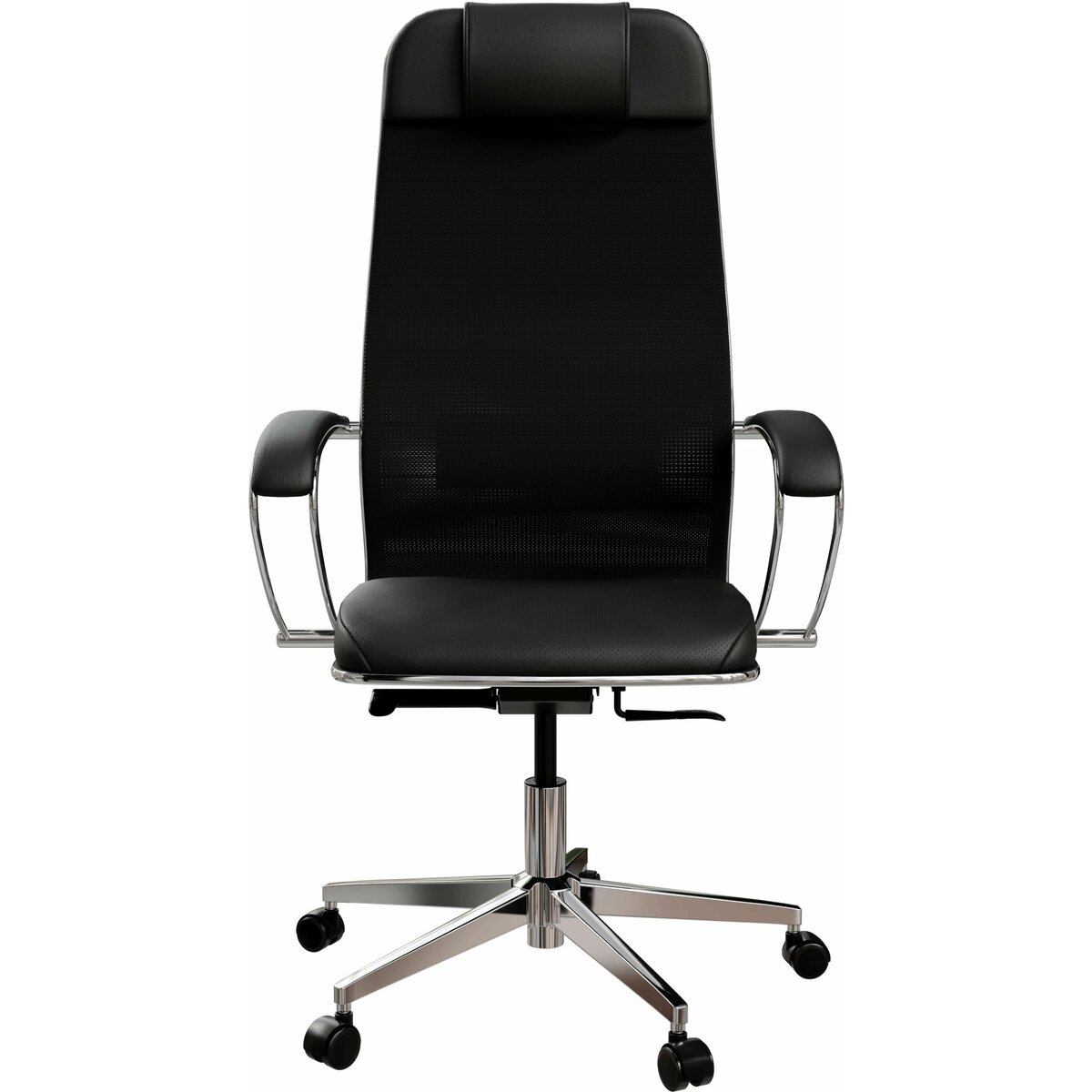 Кресло Метта ErgoLife Comfort, черный 