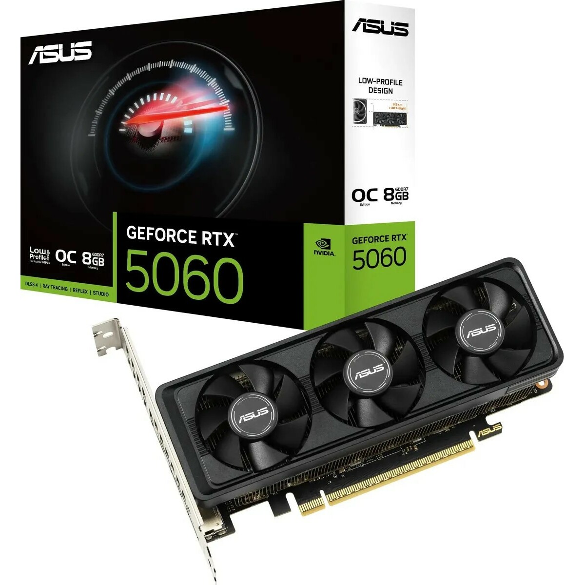Видеокарта ASUS GeForce RTX 5060 LP BRK OC 8Gb (RTX5060-O8G-LP-BRK)