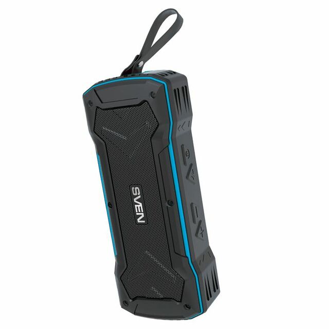 Портативная колонка Sven PS-220 (Цвет: Black / Blue)