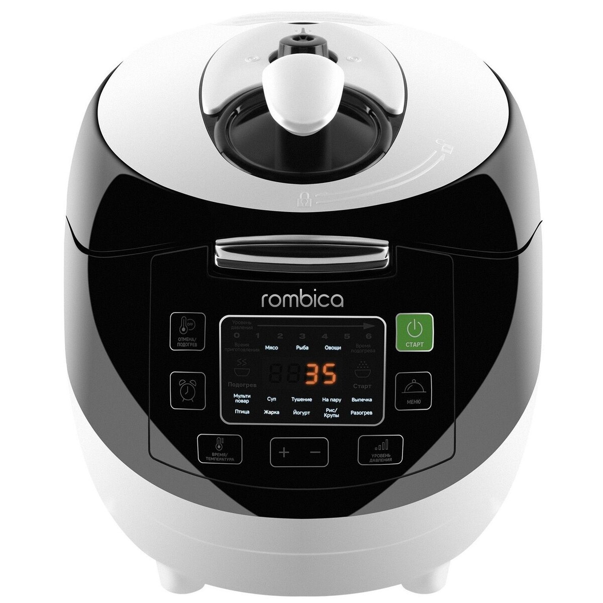 Мультиварка Rombica myKitchen MC-0002 (Цвет: White/Black)