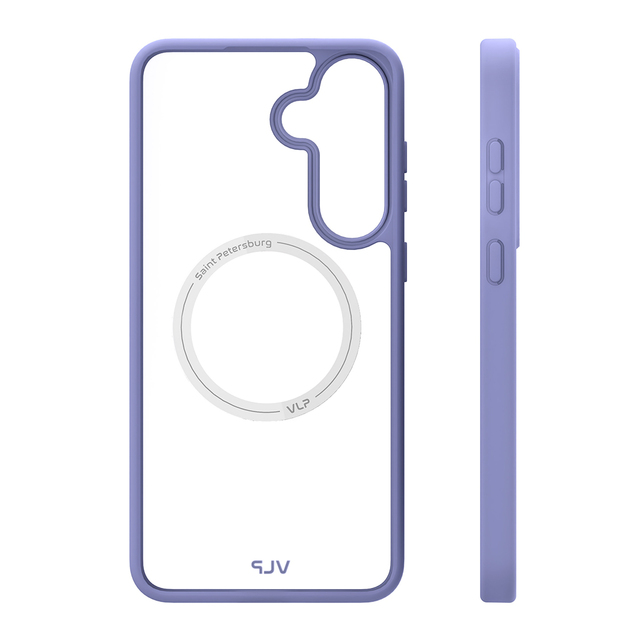 Чехол-накладка VLP Moon Case MagSafe для Samsung Galaxy S25 FE (Цвет: Lavender) Чехол-накладка VLP Moon Case MagSafe для Samsung Galaxy S25 FE (Цвет: Lavender)
