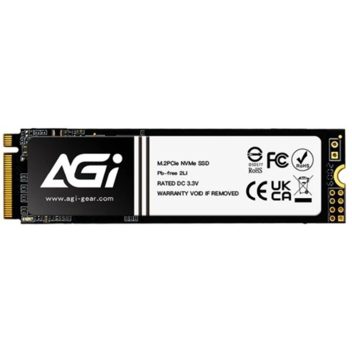 Накопитель SSD AGi PCIe 4.0 x4 1TB AGI1T0G44AI828