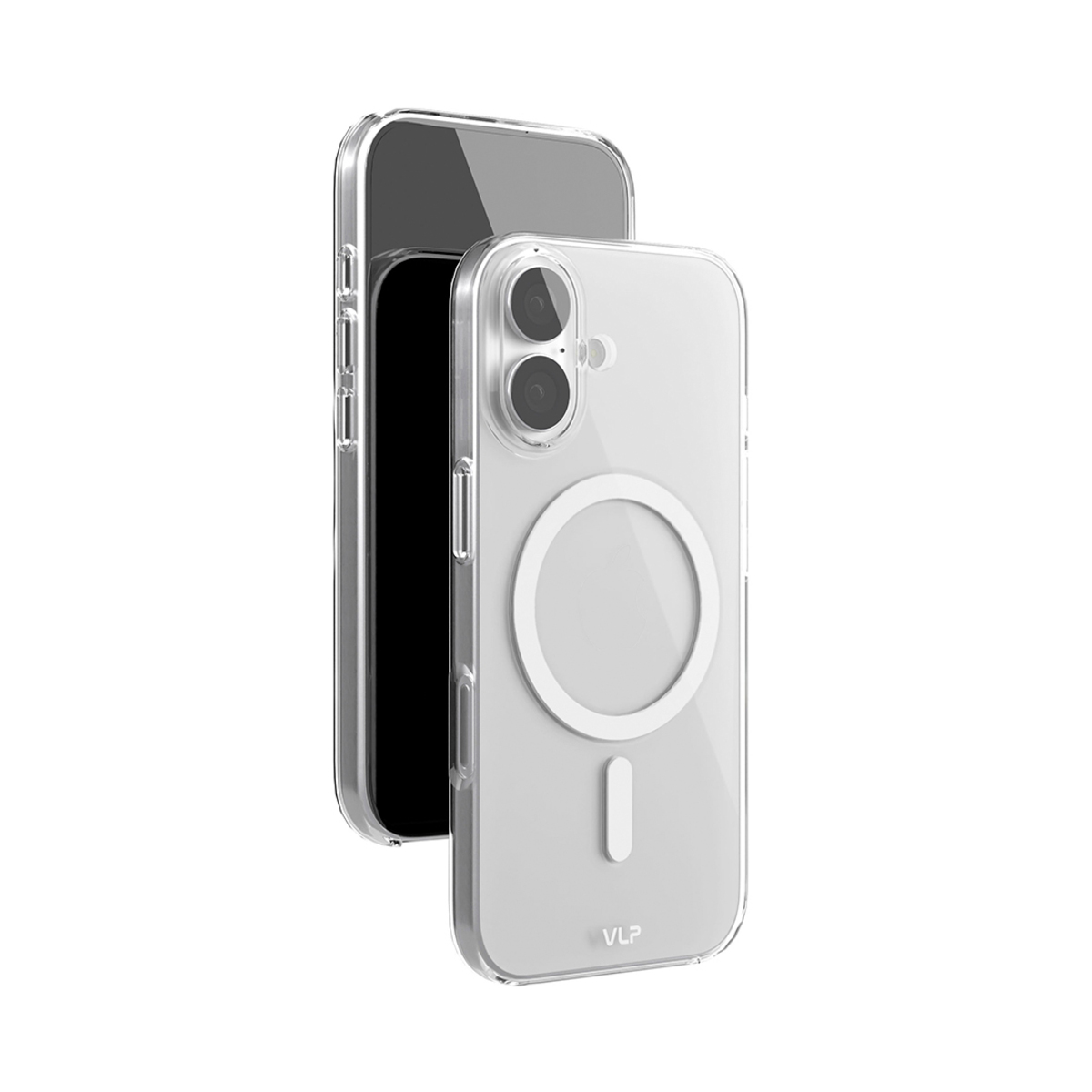Чехол-накладка VLP Puro Case with MagSafe для смартфона Apple iPhone 17 (Цвет: Transparent)