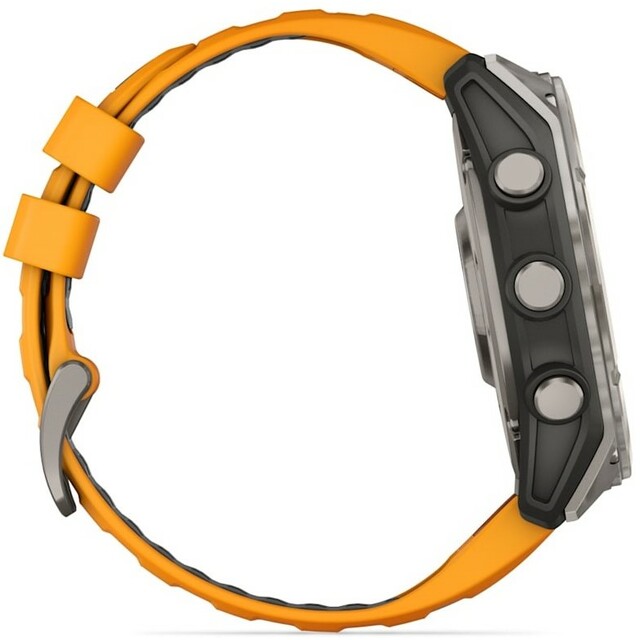 Умные часы Garmin Fenix 8 51mm Amoled Sapphire DLC (Цвет: Titanium Spark / Orange) Умные часы Garmin Fenix 8 51mm Amoled Sapphire DLC (Цвет: Titanium Spark / Orange)