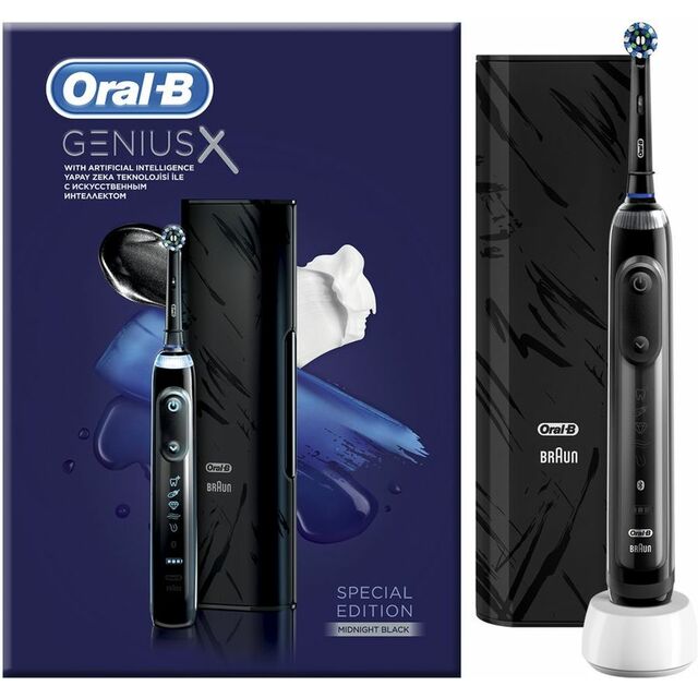Зубная щетка электрическая Oral-B Genius X Special Edition (Цвет: Black) Зубная щетка электрическая Oral-B Genius X Special Edition (Цвет: Black)