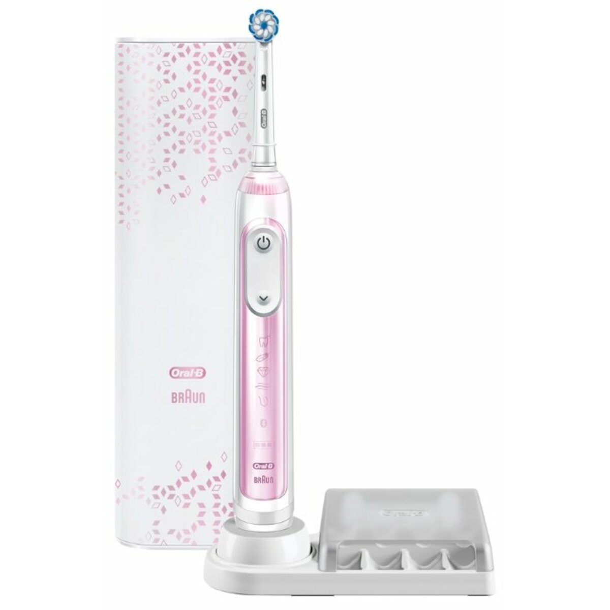 Зубная щетка электрическая Oral-B Genius X Luxe Edition (Цвет: White / Pink)