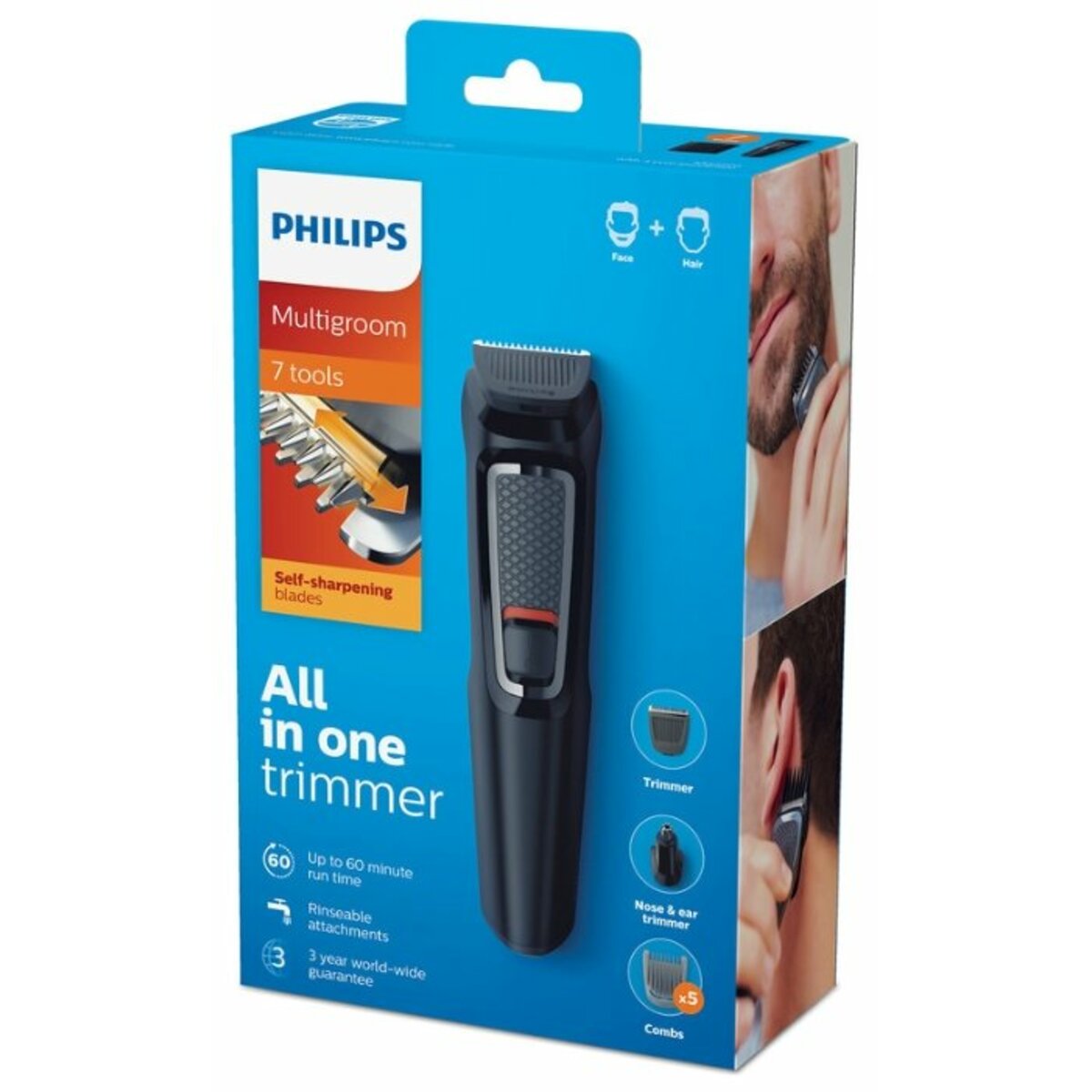 Триммер Philips MG3720/15 (Цвет: Black)