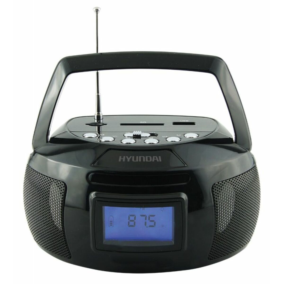 Аудиомагнитола Hyundai H-PAS140 (Цвет: Black)