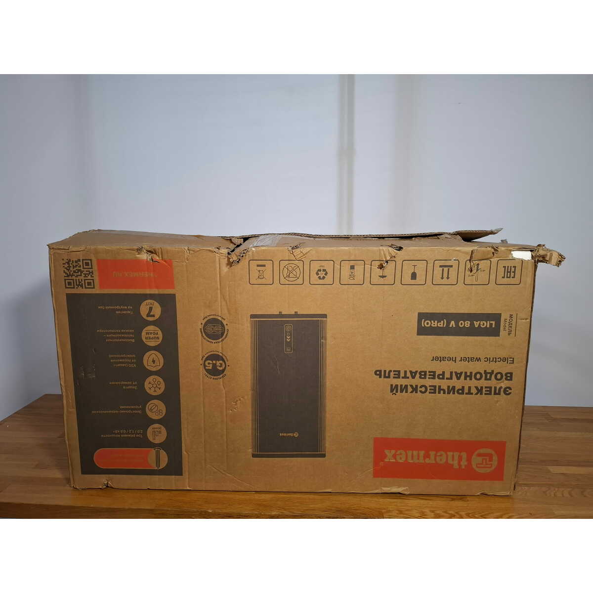 Водонагреватель Thermex Liga 80V (PRO) (Цвет: Gray)