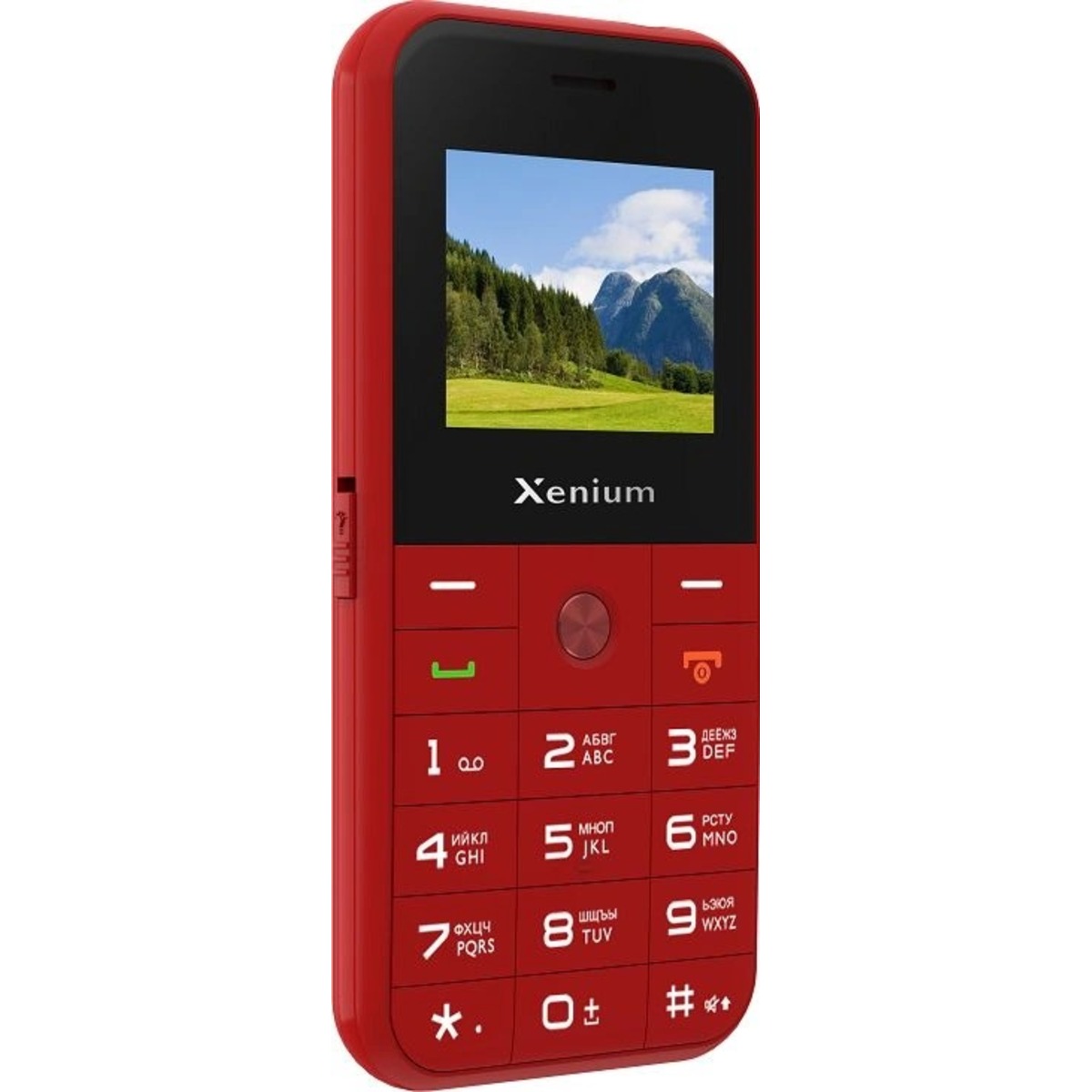 Мобильный телефон Philips Xenium X718 (Цвет: Red)