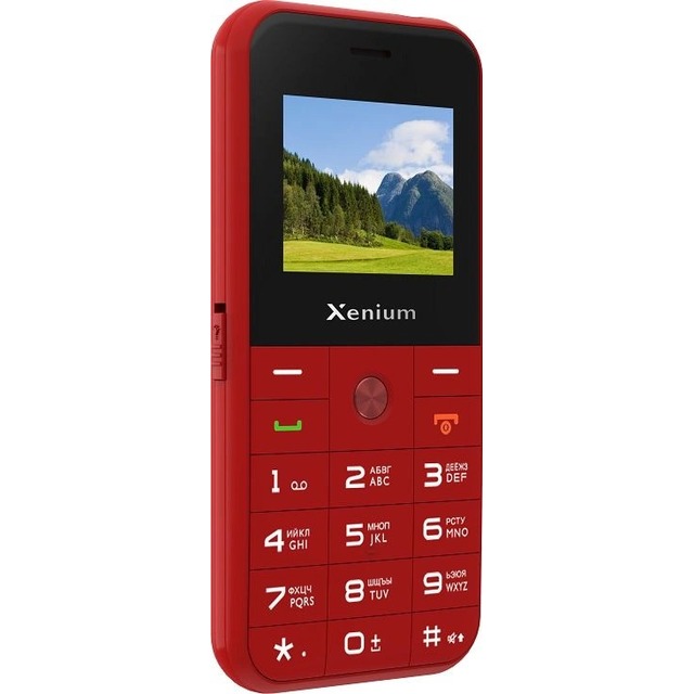 Мобильный телефон Philips Xenium X718 (Цвет: Red)