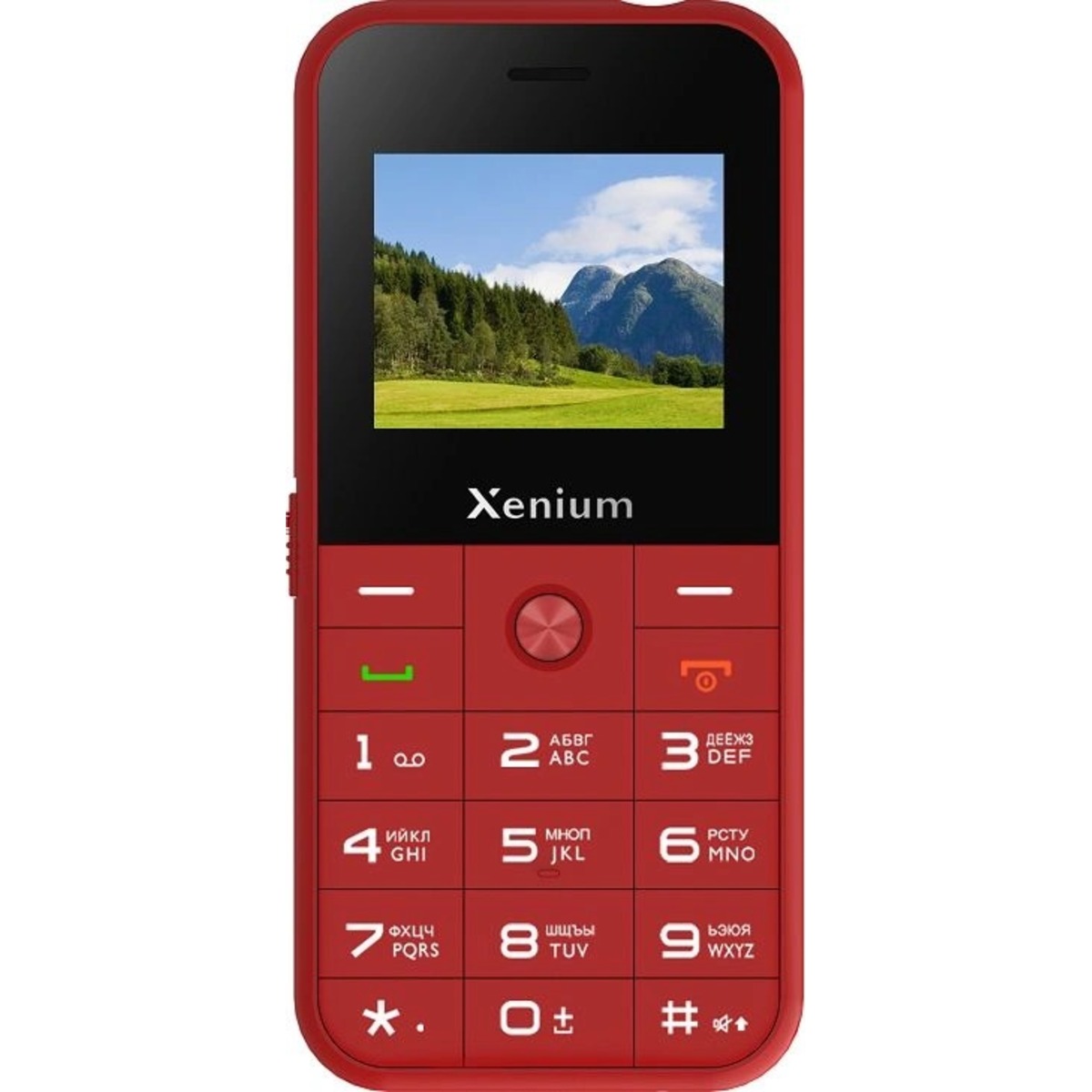 Мобильный телефон Philips Xenium X718 (Цвет: Red)