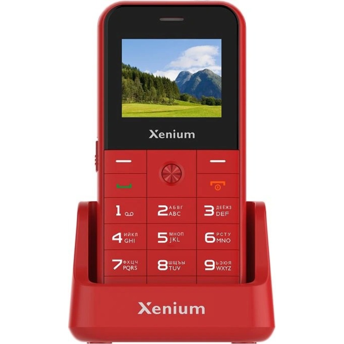 Мобильный телефон Philips Xenium X718 (Цвет: Red)