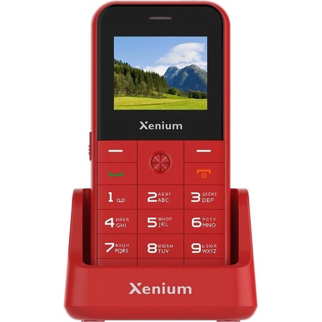 Мобильный телефон Philips Xenium X718 (Цвет: Red)