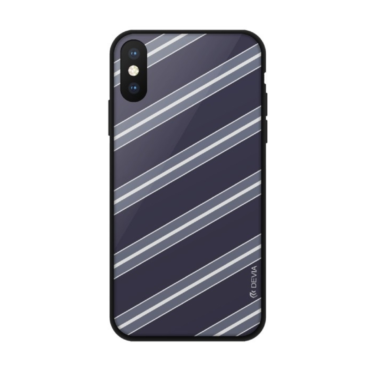 Чехол-накладка Devia Reno Series Case для смартфона iPhone X / XS (Цвет: Gray)