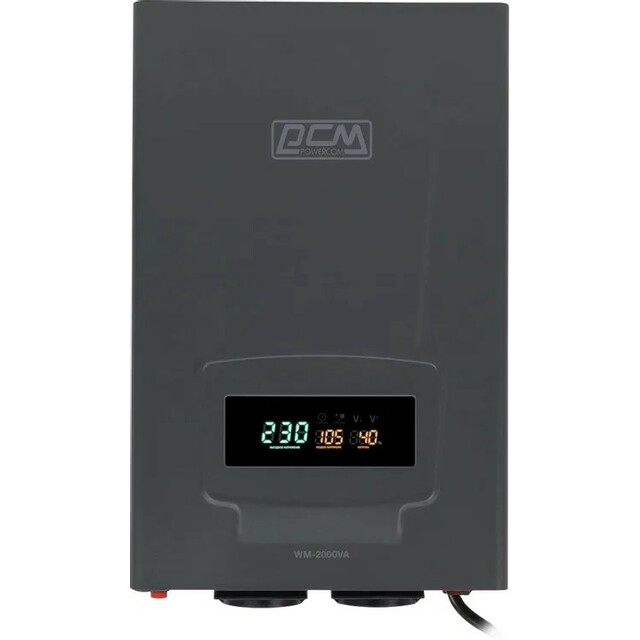 Стабилизатор напряжения Powercom WM-2000VA Стабилизатор напряжения Powercom WM-2000VA