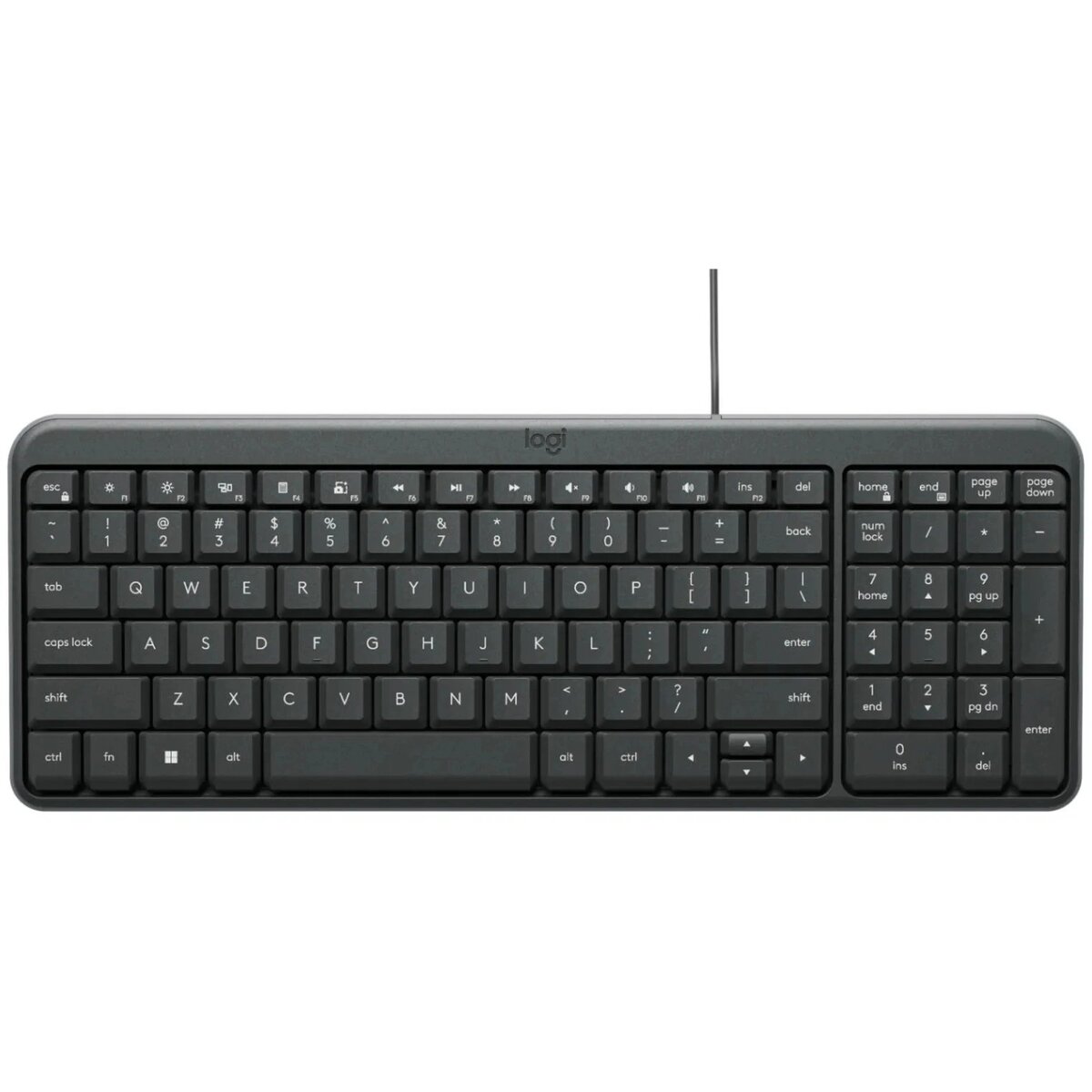 Клавиатура Logitech K106, черный 