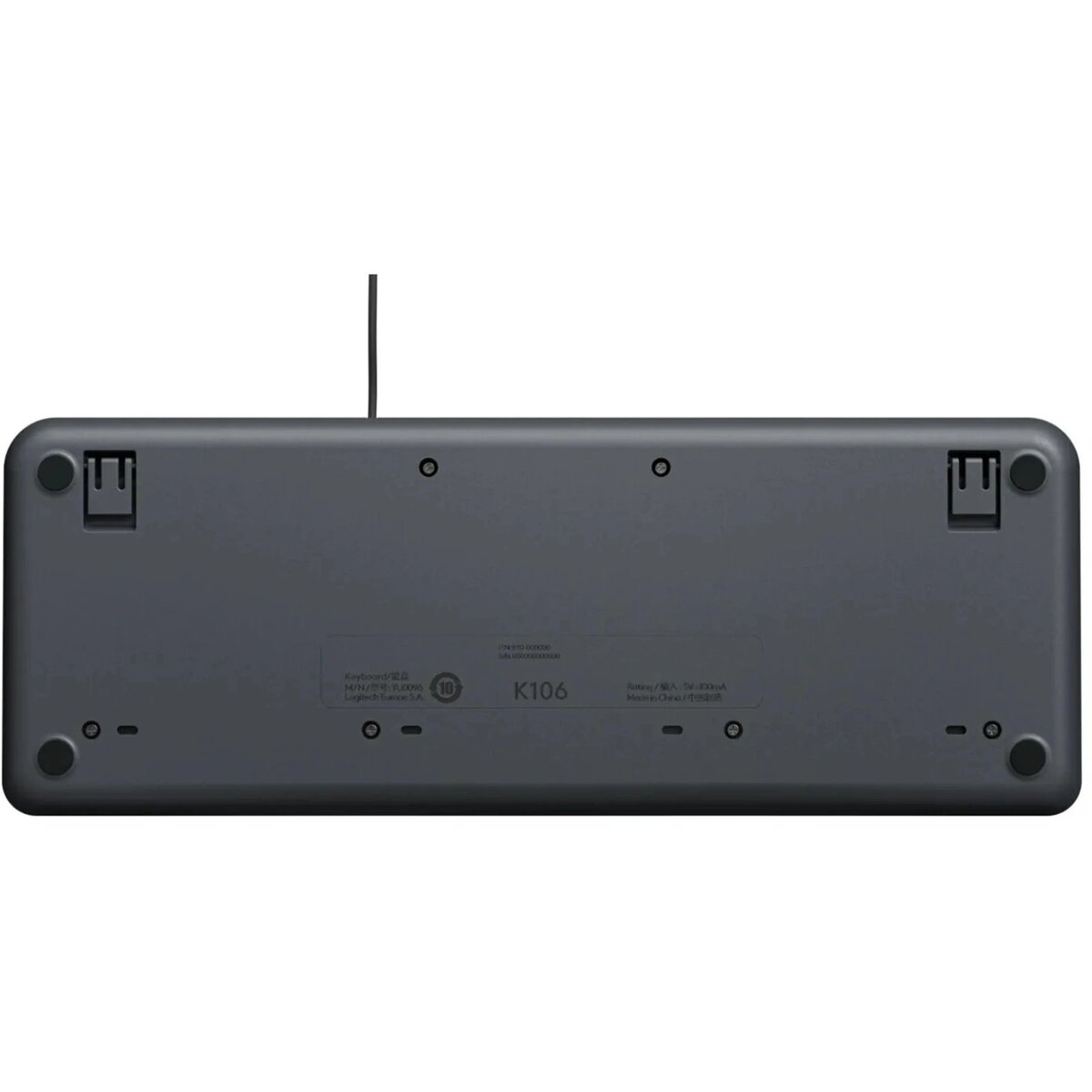 Клавиатура Logitech K106, черный 