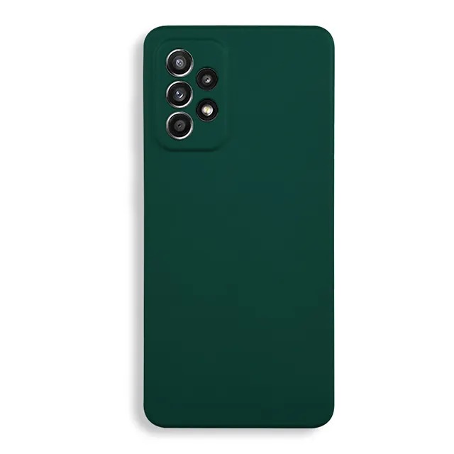 Чехол-накладка Borasco MicroFiber Case для смартфона Samsung Galaxy A53 (Цвет: Green)
