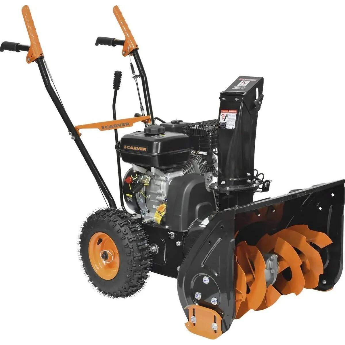 Снегоуборщик бензиновый Carver STG 756 (Цвет: Orange / Black) Снегоуборщик бензиновый Carver STG 756 (Цвет: Orange / Black)