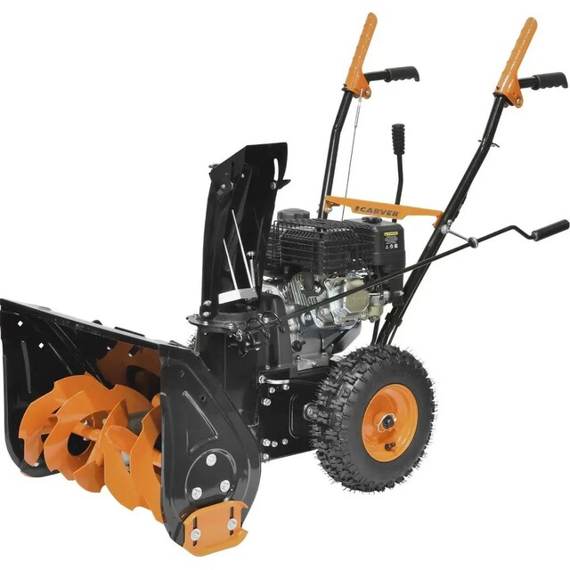 Снегоуборщик бензиновый Carver STG 756 (Цвет: Orange / Black) Снегоуборщик бензиновый Carver STG 756 (Цвет: Orange / Black)