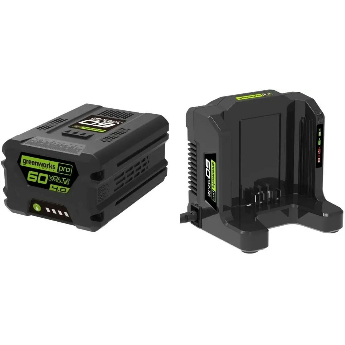 Газонокосилка роторная Greenworks GD60LM46HPK4 (Цвет: Green)