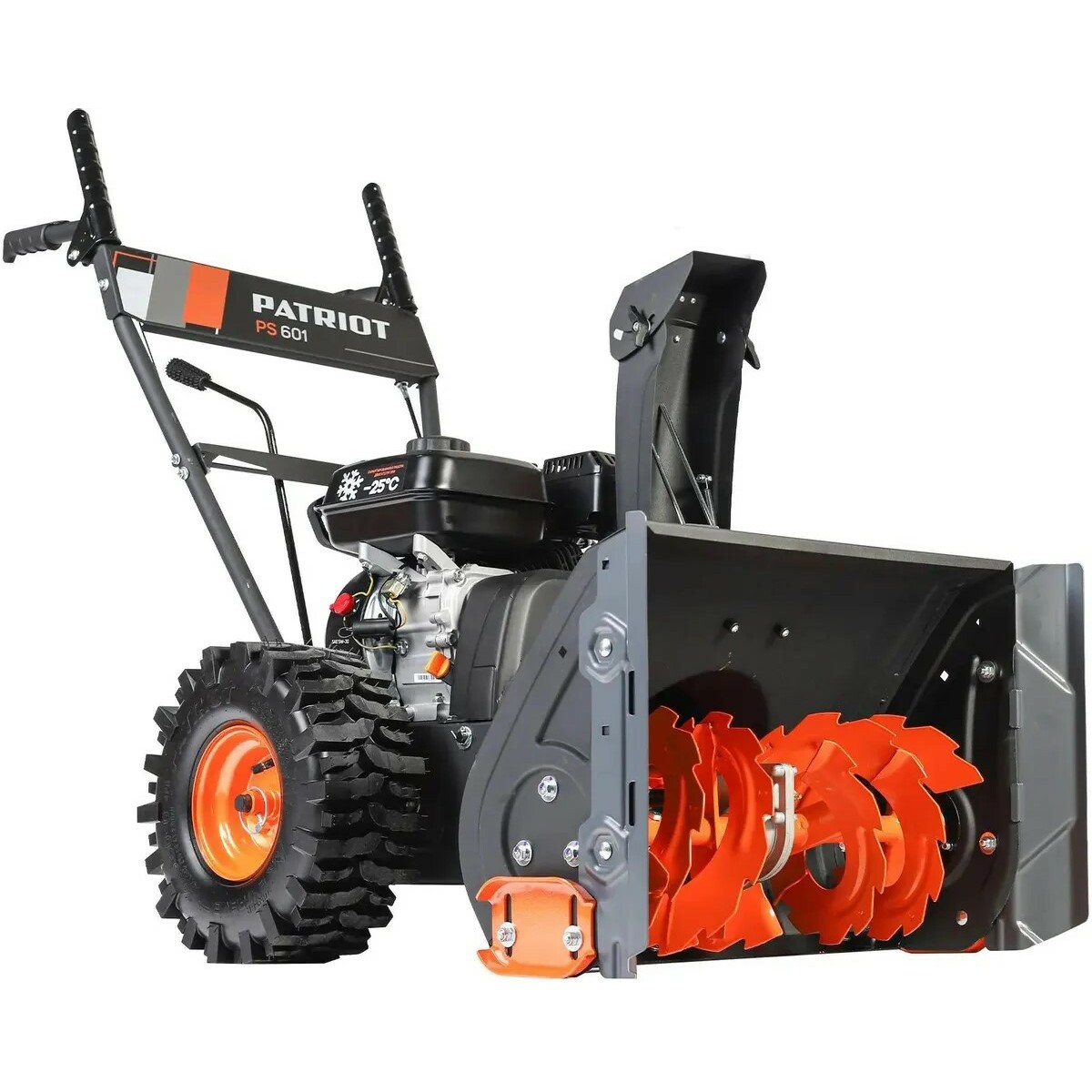 Снегоуборщик бензиновый Patriot PS 601 (Цвет: Orange/Black)